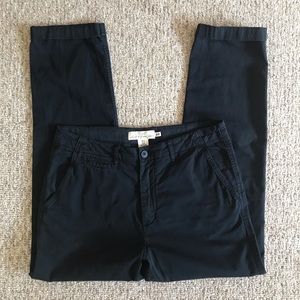 Label of Graded Goods H&M Navy Cuffed Chino Pants